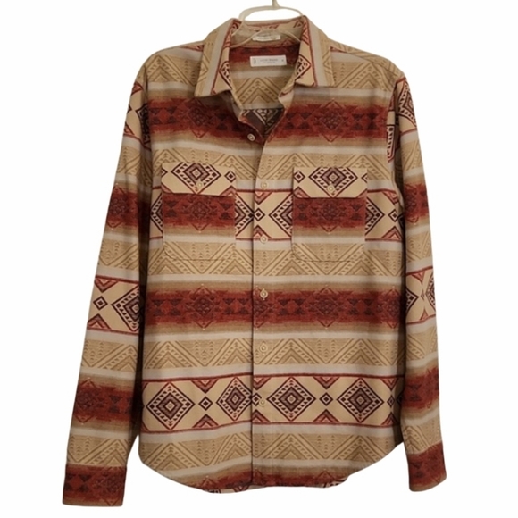 Lucky Brand Other - Lucky Brand Utility Shirt Shacket Southwest Print Men's Medium